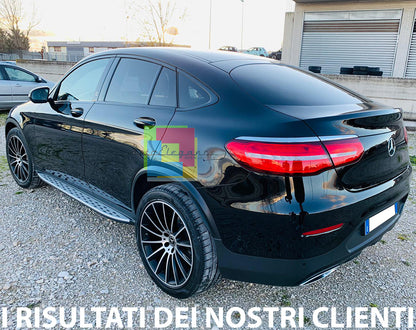PEDANE LATERALI SOTTOPORTA DESIGN AMG PER MERCEDES GLC COUPE C253 2016+