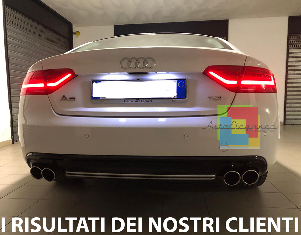 AUDI A5 SPORTBACK 2012-2015 RESTYLING DIFFUSORE POSTERIORE SOTTO PARAURTI S5 ABS AUTOELEGANCERICAMBI