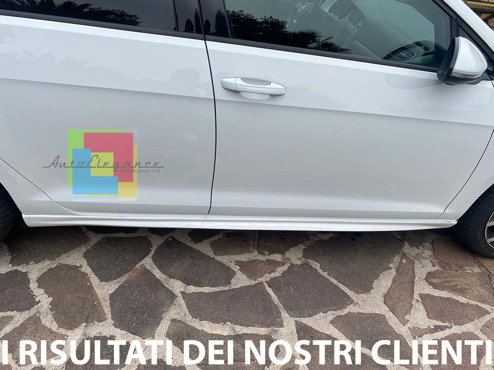 VW GOLF 7 VII from 2012+ SPORTS SIDE SKIRTS UNDER THE DOOR IN ABS / PLASTIC