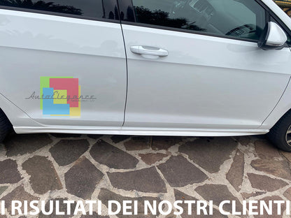VW GOLF 7 VII from 2012+ SPORTS SIDE SKIRTS UNDER THE DOOR IN ABS / PLASTIC