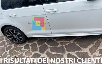 VW GOLF 7 VII from 2012+ SPORTS SIDE SKIRTS UNDER THE DOOR IN ABS / PLASTIC