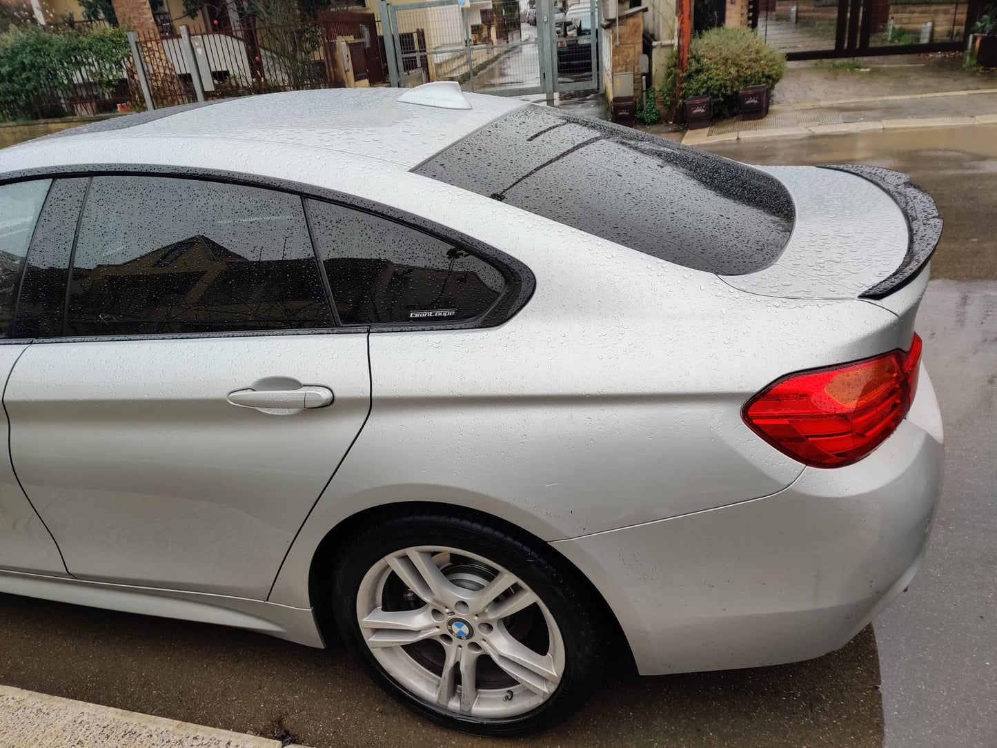 BMW SERIE 4 F36 GRAN COUPE SPOILER POSTERIORE COFANO ABS LOOK M4 AUTOELEGANCERICAMBI