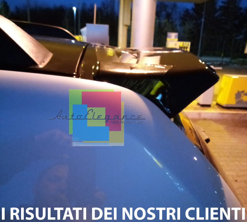 DACIA DUSTER I MK1 2010-2017 SPOILER TETTO ALETTONE DESIGN SPORTIVO IN ABS AUTOELEGANCERICAMBI