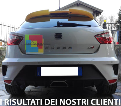 SEAT IBIZA 6J 3 PORTE 2008-2017 SPOILER POSTERIORE SUL TETTO IN ABS LOOK CUPRA