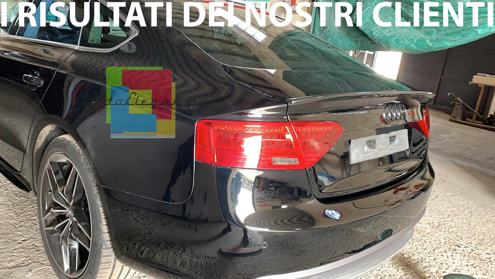 AUDI A5 8T COUPE 3 PORTE 07-15 SPOILER POSTERIORE COFANO LOOK SLINE S5 - ABS - AUTOELEGANCERICAMBI