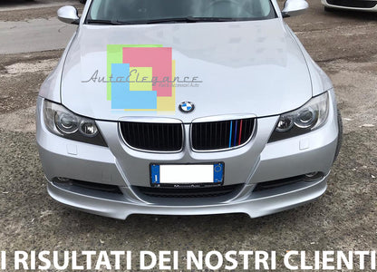 SPOILER SOTTO PARAURTI ANTERIORE BMW SERIE 3 E90 E91 2004-2008 DESIGN SPORTIVO -