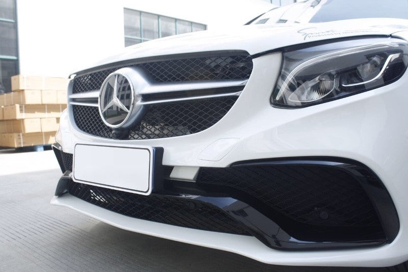 MERCEDES GLC X253 C253 SUV COUPE 2015- FRONT BUMPER AMG LOOK IN ABS