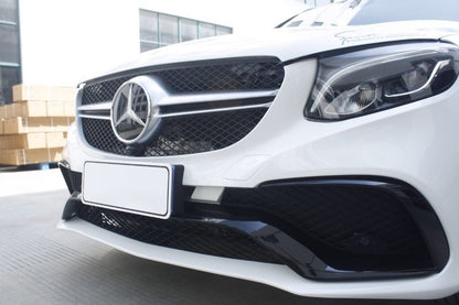 MERCEDES GLC X253 C253 SUV COUPE 2015- FRONT BUMPER AMG LOOK IN ABS
