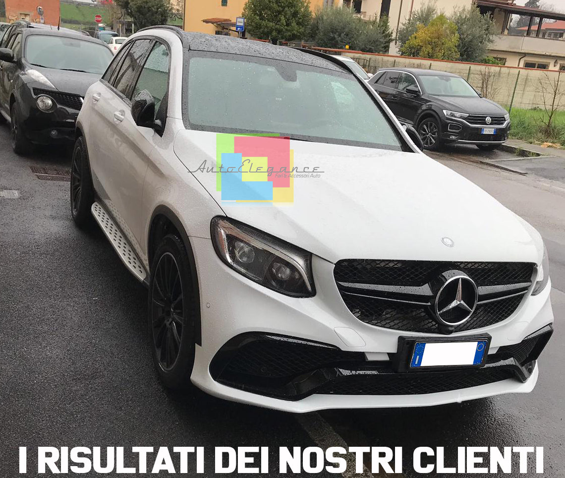 MERCEDES GLC X253 C253 SUV COUPE 2015- FRONT BUMPER AMG LOOK IN ABS