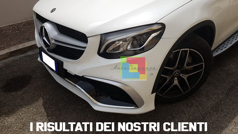 MERCEDES GLC X253 C253 SUV COUPE 2015- FRONT BUMPER AMG LOOK IN ABS