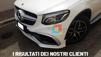 MERCEDES GLC X253 C253 SUV COUPE 2015- FRONT BUMPER AMG LOOK IN ABS