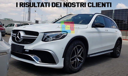 MERCEDES GLC X253 C253 SUV COUPE 2015- FRONT BUMPER AMG LOOK IN ABS
