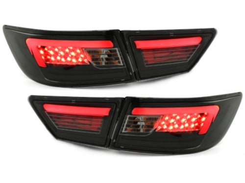 RENAULT CLIO IV 2012-2016 PAIR OF REAR LIGHTS LED LIGHTBAR FULL LED BLACK