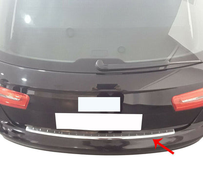 AUDI A6 4G C7 2011-2018 AVANT PIASTRA CROMATA PORTELLONE POSTERIORE INOX AUTOELEGANCERICAMBI