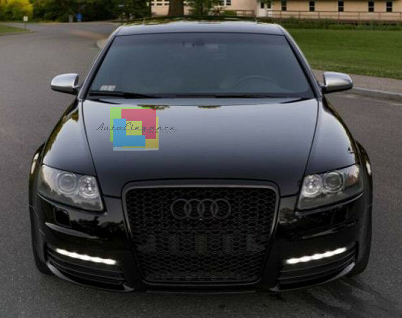 AUDI A6 4F C6 04-08 COPERTURE SATINATE SPECCHI - CALOTTE SPECCHIETTI SLINE S6 AUTOELEGANCERICAMBI