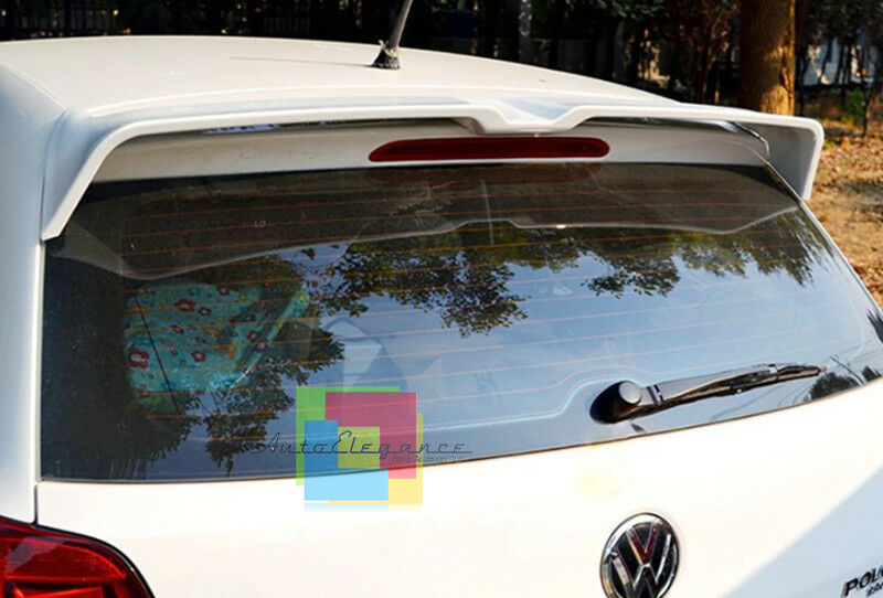 ALETTONE GTI SPOILER POSTERIORE SUL TETTO PER VW POLO 6R 2011-2017 VERNICIATO - AUTOELEGANCERICAMBI
