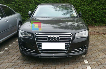 SPOILER LOOK SLINE S8 SOTTO PARAURTI ANTERIORE AUDI A8 D4 2010-2014