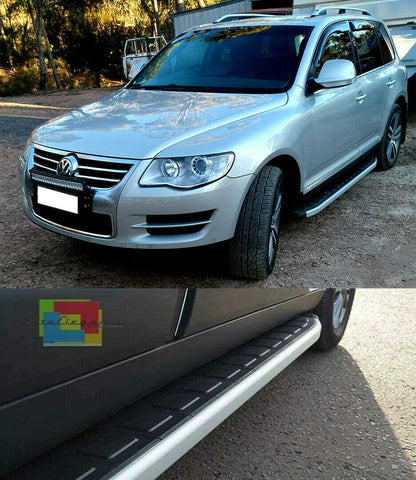 PEDANE LATERALI VW TOUAREG I 2002-2010 SOTTO PORTA ANTISCIVOLO