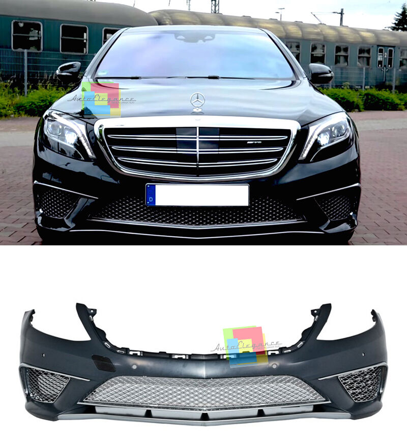 MERCEDES W222 2013 ONWARDS FRONT BUMPER AMG S65 LOOK