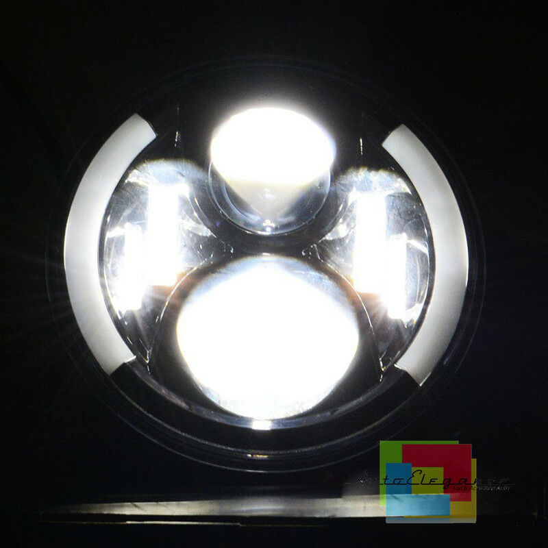 JEEP WRANGLER JK 2007-2016 FARI ANTERIORI LED - CON LUCI DIURNE BIANCO 6000K