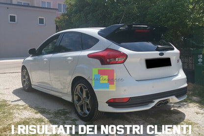 ALETTONE FORD FOCUS MK3 5 PORTE 2011-2016 SPOILER POSTERIORE SUL TETTO LOOK RS AUTOELEGANCERICAMBI