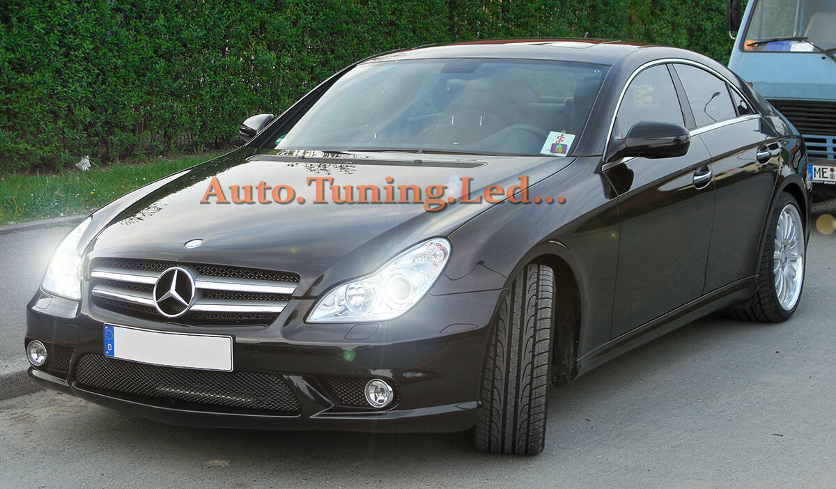MERCEDES CLS 05+ COPPIA LAMPADE H7 BLUE XENON BIANCO ANABBAGLIANTE 55W 12V