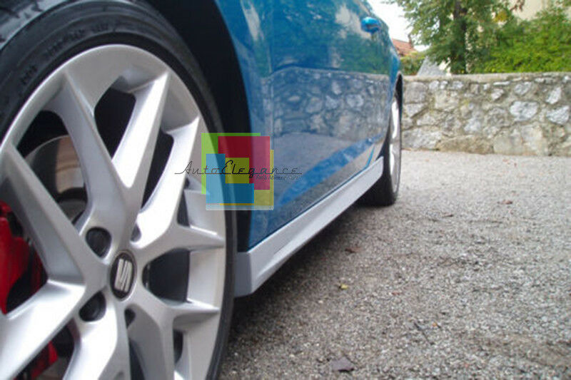 MINIGONNE LATERALI SEAT LEON 5F SPORTCOUPE DAL 2012+ 3 PORTE SPOILER SOTTO PORTA