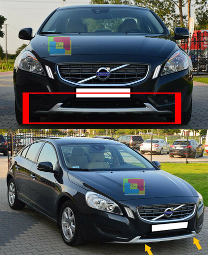SPOILER LOOK SPORTIVO SOTTO PARAURTI ANTERIORE VOLVO V60 S60 2010-2013