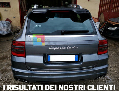 DARK LED REAR LIGHTS PORSCHE CAYENNE 2002-2007 SPORTY LOOK LIGHTS .-