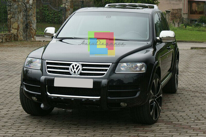 UNDER BUMPER VW TOUAREG 2002-2006 FRONT SPORT LOOK BULL BAR .- 