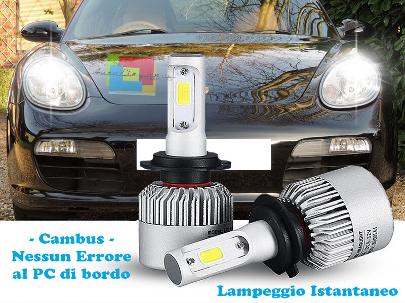 LAMPADE ANABBAGLIANTI LED PORSCHE BOXSTER 987 04-11 ISTANTANEO 6000K CREE