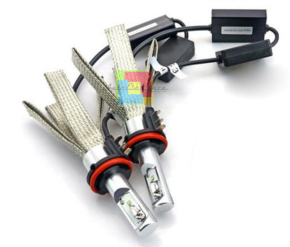 LAMPADE DIURNE ABBAGLIANTI H15 LED SKODA OCTAVIA III ISTANTANEO CREE NO AVARIA