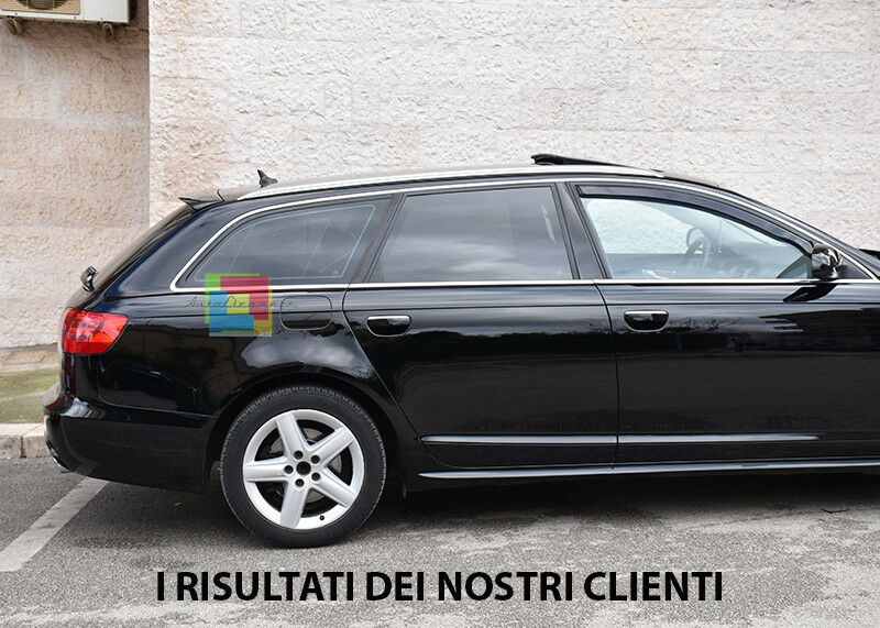 SPOILER POSTERIORE AUDI A6 4F C6 2004-2011 ALETTONE SUL TETTO S6 S-LINE
