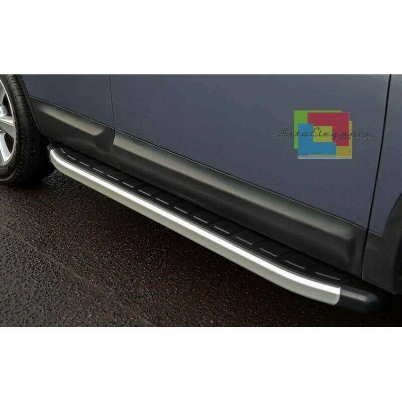 PEDANE LATERALI NISSAN QASHQAI 2007-2013 SOTTO PORTA ANTISCIVOLO .-.