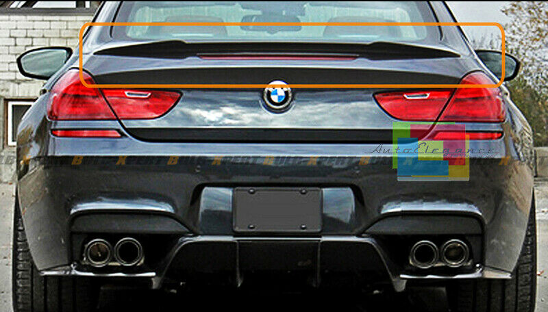 BMW SERIE 6 F13 CABRIO SPOILER POSTERIORE SUL COFANO IN ABS - LOOK M6 .-. AUTOELEGANCERICAMBI