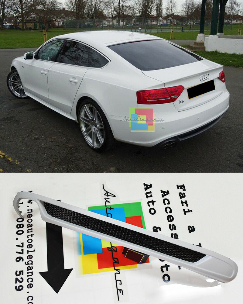 AUDI A5 SPORTBACK 08-11 DIFFUSORE POSTERIORE SOTTO PARAURTI ESTRATTORE SLINE 2.0 AUTOELEGANCERICAMBI