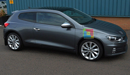CALOTTE SPECCHI CROMATE COPERTURE SPECCHIETTI PER VW SCIROCCO CC 2008 IN POI AUTOELEGANCERICAMBI