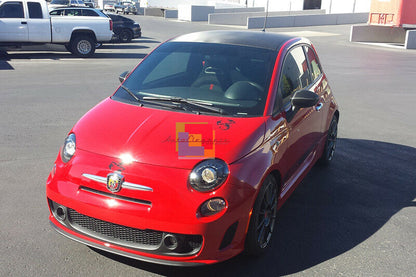 COPERTURE CARBON SPECCHI IN ABS CALOTTE SOSTITUTIVE FIAT 500 DAL 2007+ AUTOELEGANCERICAMBI