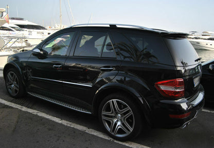 REAR AMG LOOK WING MERCEDES ML W164 2005-2011 ROOF SPOILER