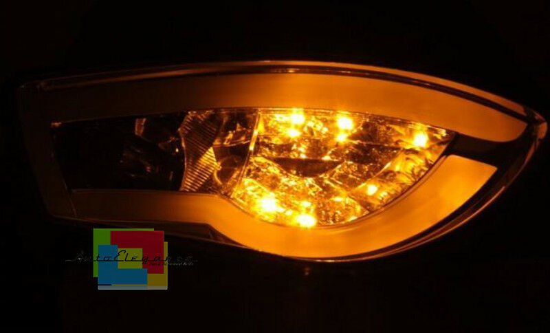 LIGHTBAR LED REAR LIGHTS FOR SEAT IBIZA 6J 3 DOORS 2008-2012 LIGHTBAR