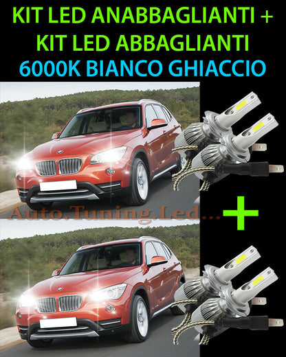 KIT LED LAMPADE ABBAGLIANTI & ANABBAGLIANTI PER BMW X1 E84 2009-2015 -.