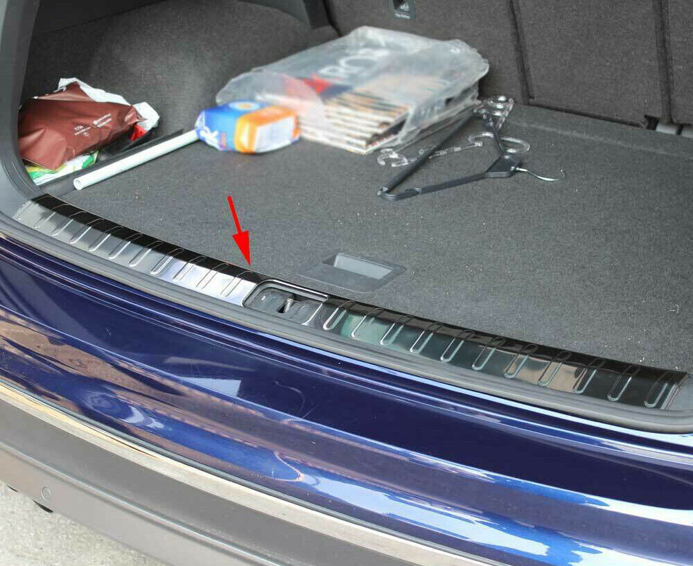 PIASTRA CROMATA INTERNO POSTERIORE VW TIGUAN 2016+ ACCIAIO INOX