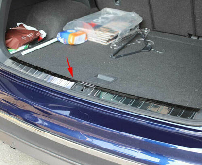 PIASTRA CROMATA INTERNO POSTERIORE VW TIGUAN 2016+ ACCIAIO INOX