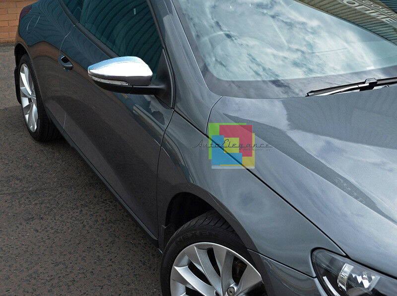 CALOTTE SPECCHI CROMATE COPERTURE SPECCHIETTI PER VW SCIROCCO CC 2008 IN POI AUTOELEGANCERICAMBI