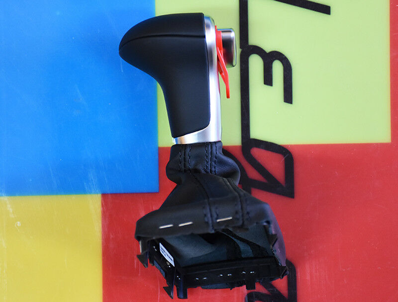 AUDI A3 8P 09-12 POMELLO DEL CAMBIO AUTOMATICO CUOIO LOOK S LINE S-LINE SLINE AUTOELEGANCERICAMBI