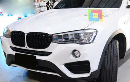 BMW X3 F25 2014+ GRIGLIA ANTERIORE NERA DOPPIA FASCIA - MASCHERINA LOOK M AUTOELEGANCERICAMBI