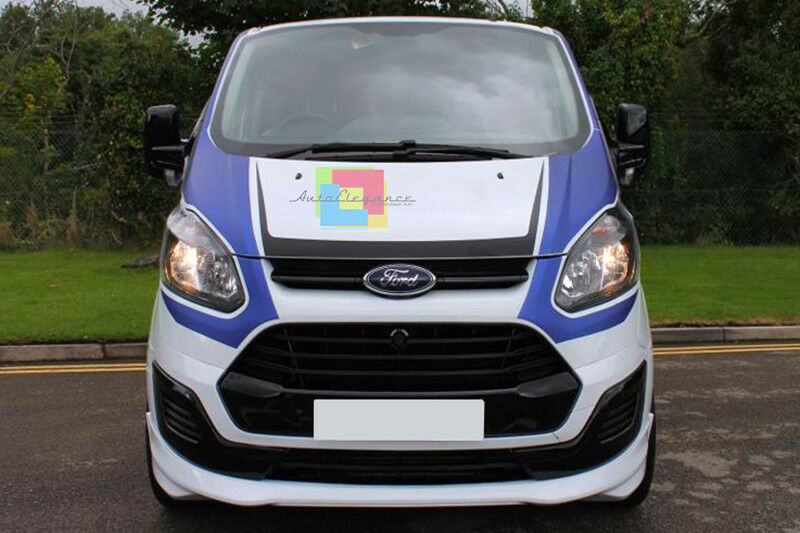 SOTTO PARAURTI ANTERIORE SPOILER RS DESIGN - FORD TRANSIT CUSTOM 2013 IN POI