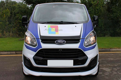 SOTTO PARAURTI ANTERIORE SPOILER RS DESIGN - FORD TRANSIT CUSTOM 2013 IN POI
