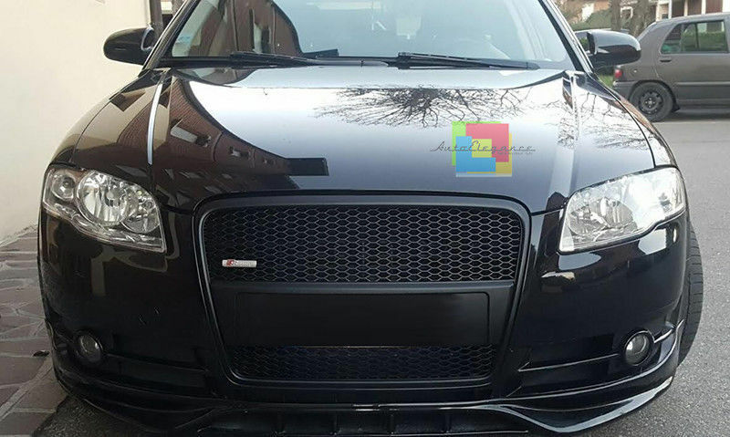 SOTTO PARAURTI SPOILER ANTERIORE DESIGN S4 RS4 PER AUDI A4 B7 2004-2007