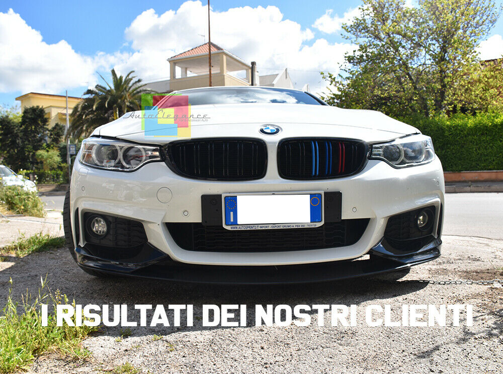 GRIGLIE ANTERIORI 3 COLORI M4 PER BMW F32 F33 F36 420i 428i 435i 2014-2016